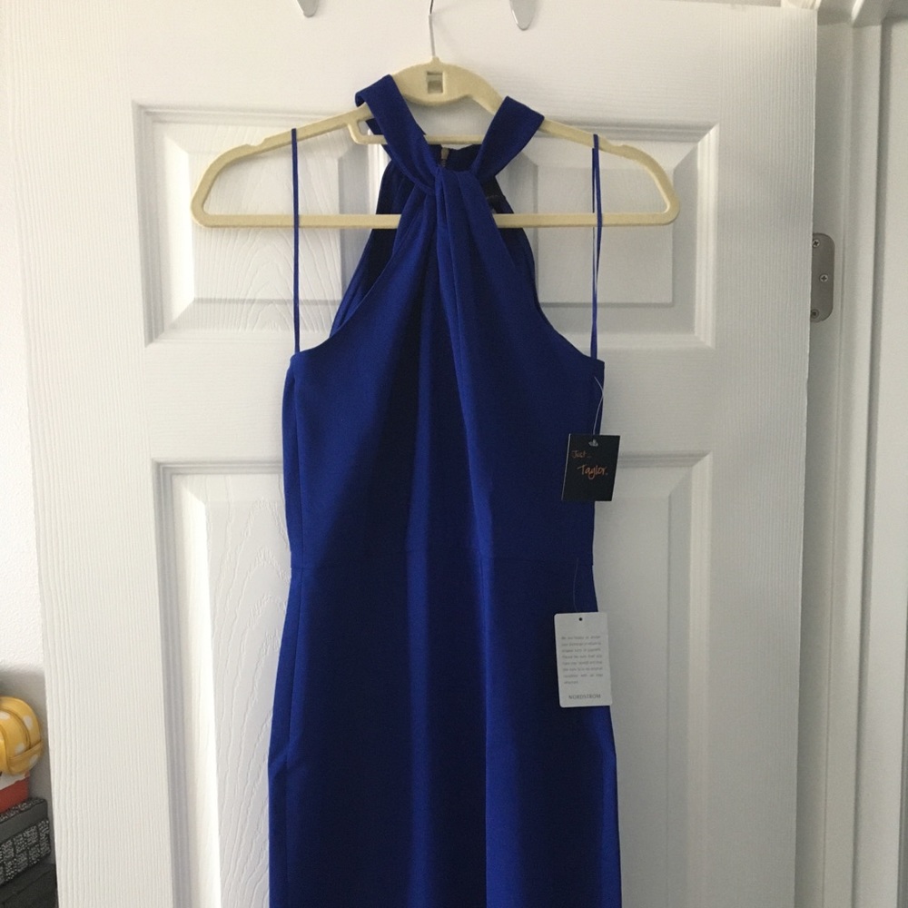 Royal Blue Dress